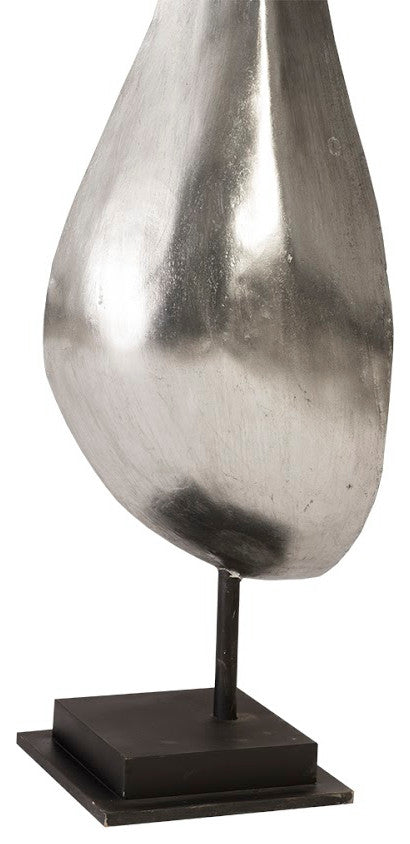 Chofa Sculpture, Silver Leaf, Large