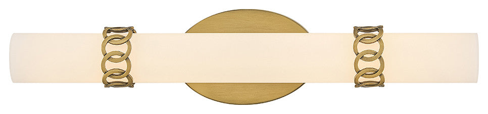 Hinkley Eliza Medium Led Vanity, Lacquered Brass