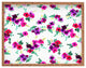 Caleb Troy Wintertide Roses Rectangular Tray, 18"x14"