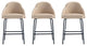 Manhattan Comfort Gracie Counter Stool, Set of 3