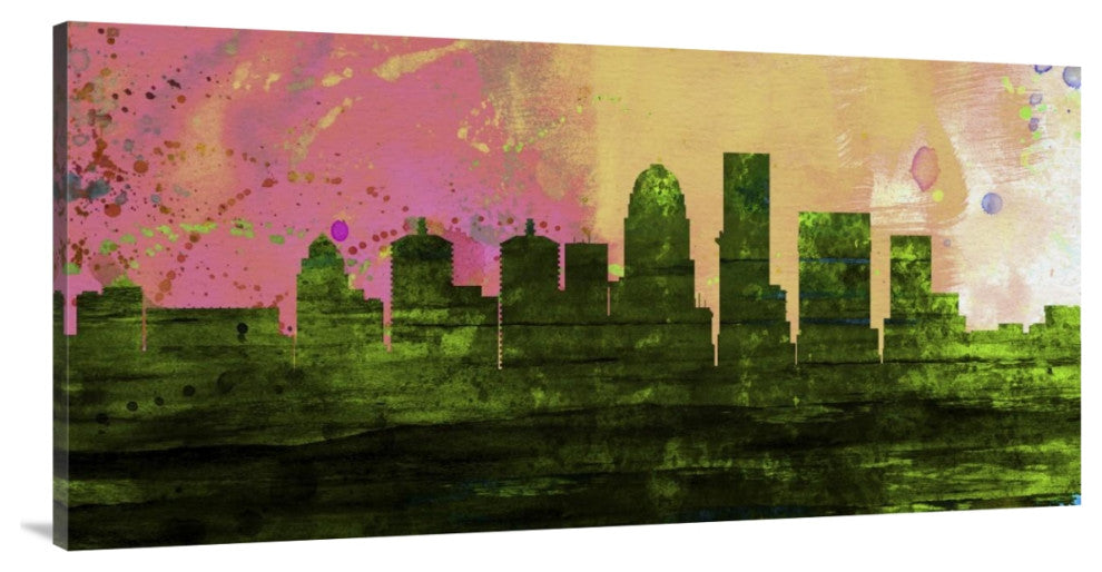 "Louisville City Skyline" Fine Art Print