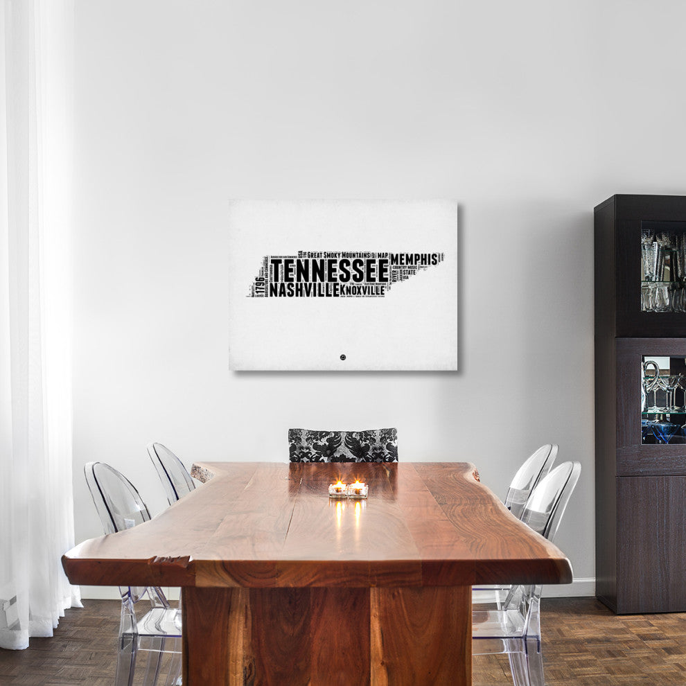 "Tennessee Word Cloud 2" Fine Art Print