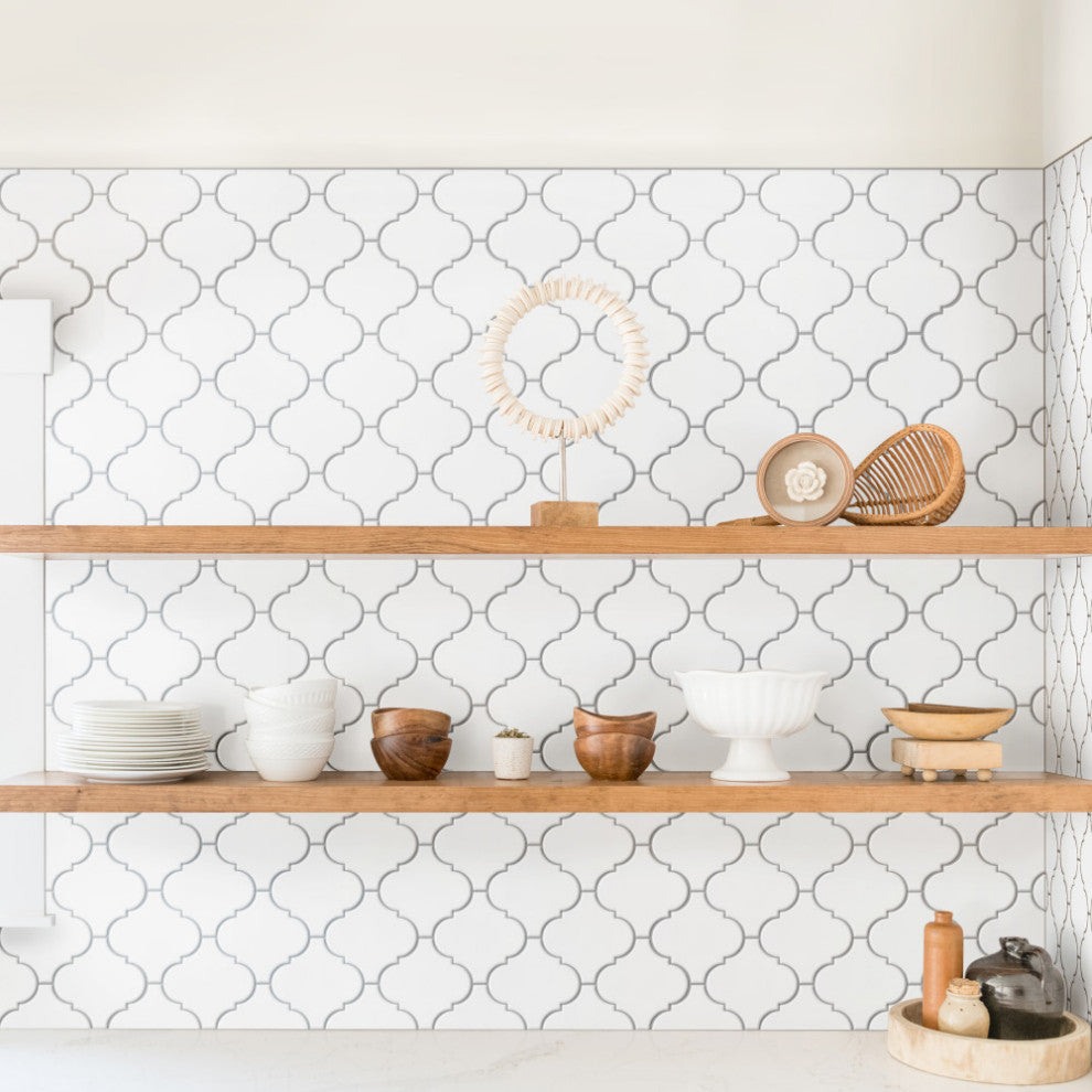 Provenzale Lantern Whiite Porcelain Floor and Wall Tile