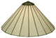 17.75W X 8.75H Duncan White Shade