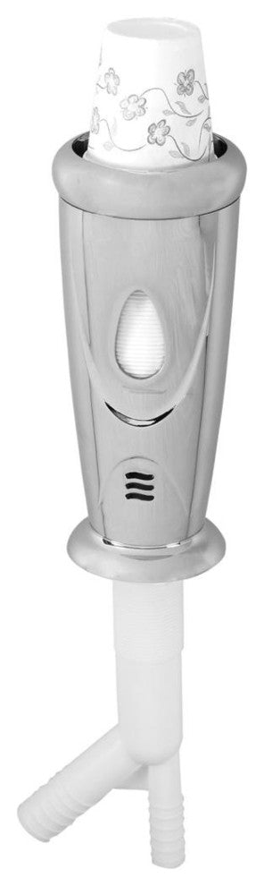 Air Gap Kit With Cup Dispenser Polished Chrome, Polished Chrome