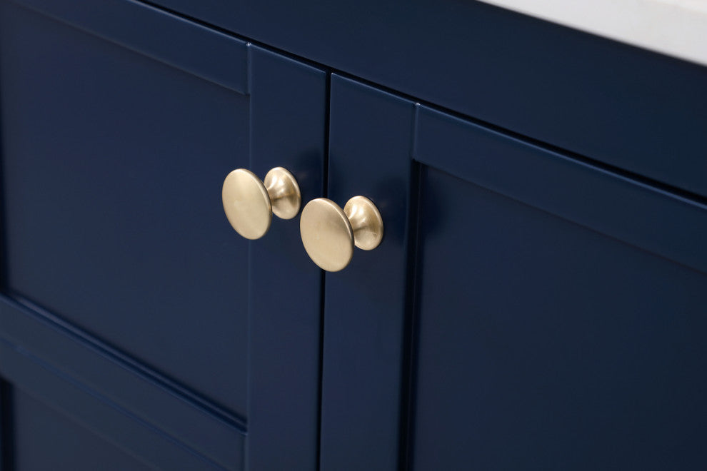 Tucker Blue 60" Double Sink Bathroom Vanity