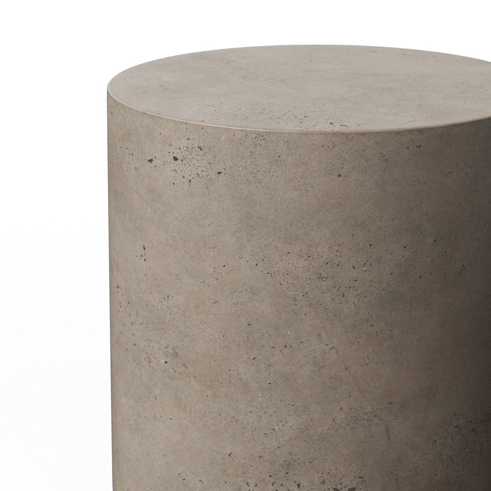 Mixx, Una 20" Pedestal, Dark Gray