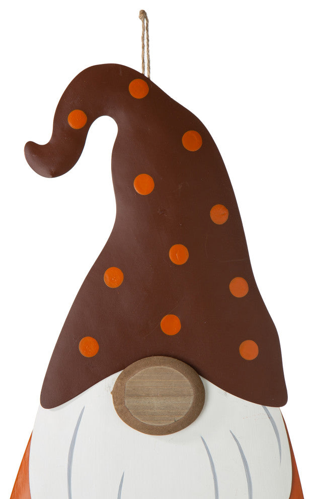 Fall Metal Gnome Family Yard Stake or Wall Decor or Standing Decor, Set of 3