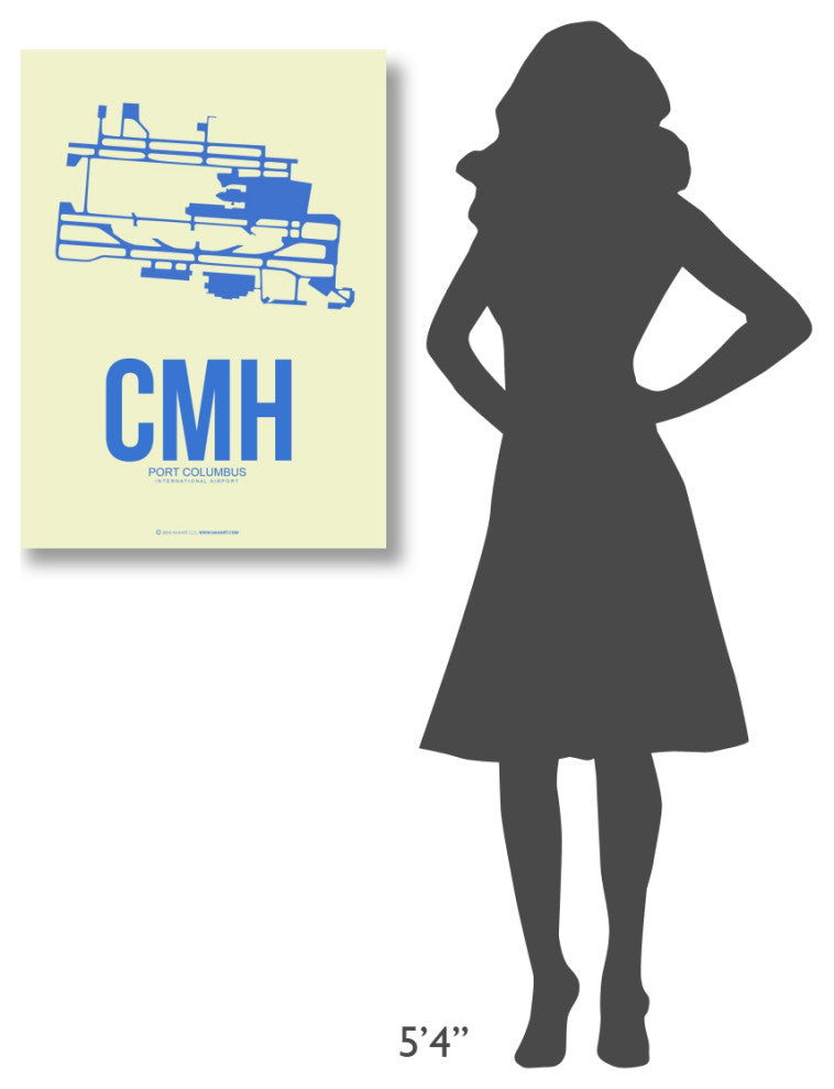 "CMH Port Columbus Poster 2" Fine Art Print