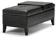 Oregon Storage Ottoman Bench with Tray