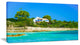 "House on The Island of Cyprus" Oversized Landscape Wall Art Print, 40"x20"