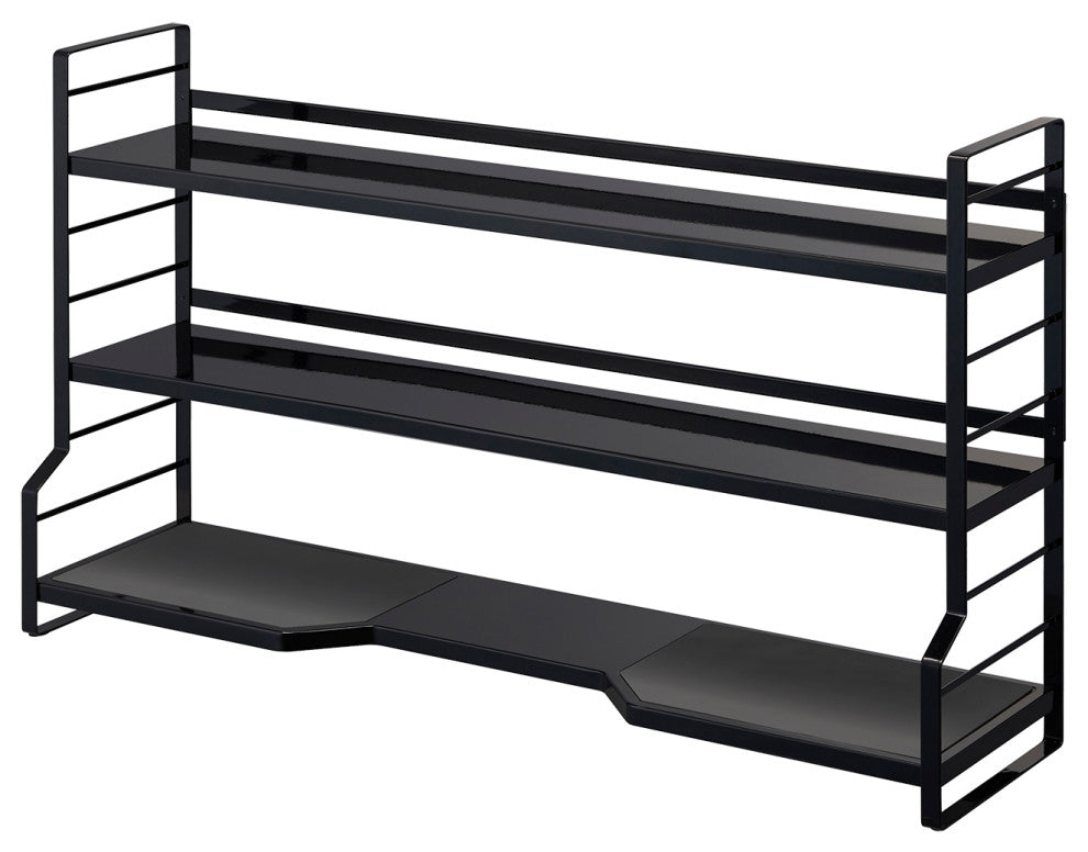 Tower Countertop 3-Shelf Rack, Black