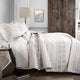 Hygge Geo 3-Piece Quilt Set, Taupe, King