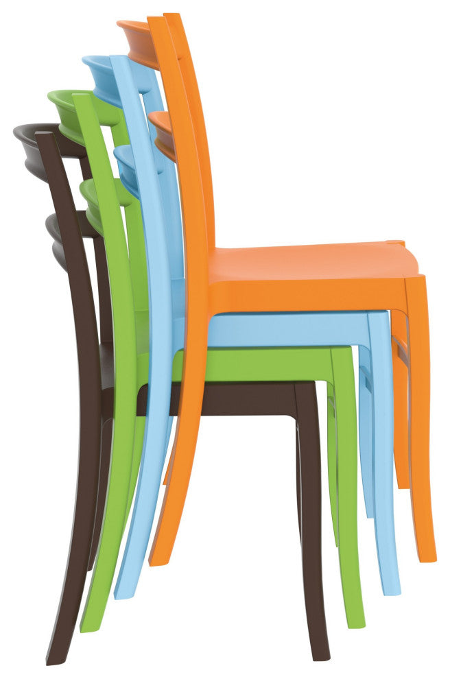 Compamia Tiffany Dining Chairs, Set of 2, Orange