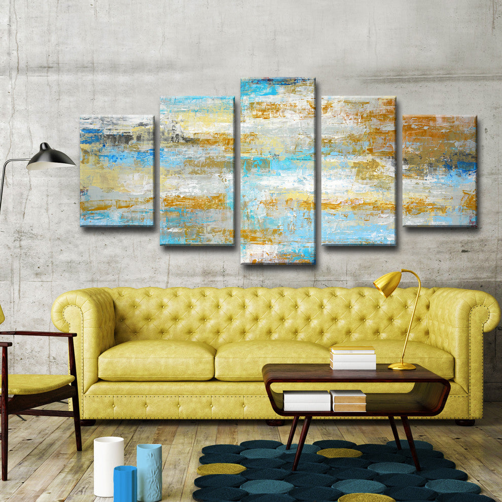 Ready2Hangart 'Ocean Treasure' By Norman Wyatt, Jr 5 Piece Canvas Art Set