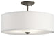Semi Flush 3-Light, Olde Bronze
