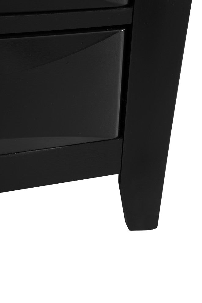 7-Drawer Lingerie Chest, Black