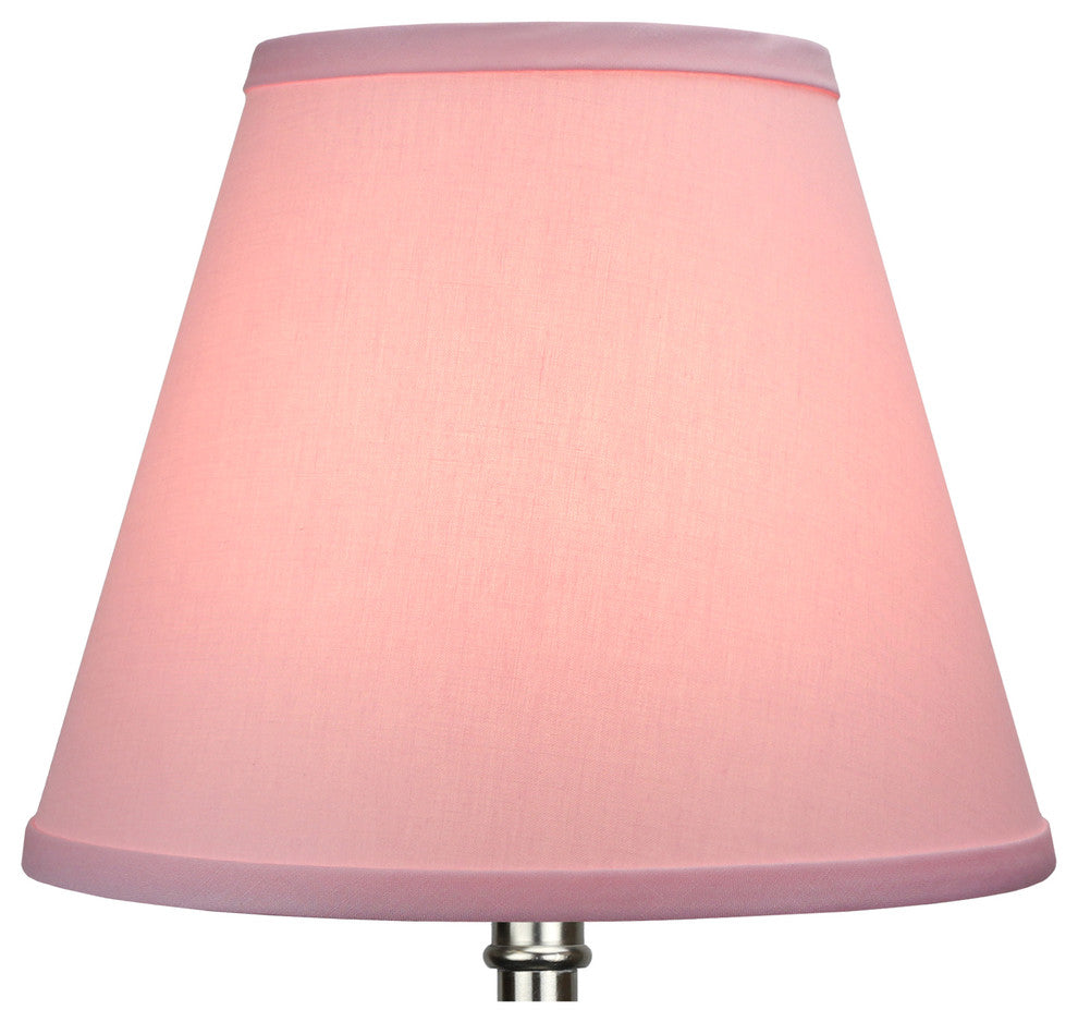 Fenchel Shades 6"x11"x9" Spider Attachment Empire Lamp Shade, Linen Peony