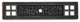 Cosmas 10552ORB Oil Rubbed Bronze Zinc Cabinet Knob Backplate, 5-PACK