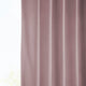 Heritage Plush Velvet Curtain Single Panel, Ballet Pink, 50"x96"