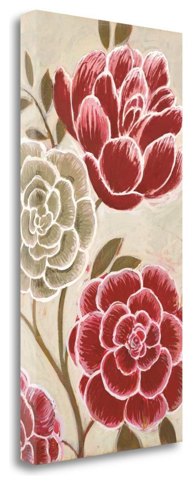 "Lace Petals I" By Maria, Giclee Print on Gallery Wrap Canvas, Ready to Hang