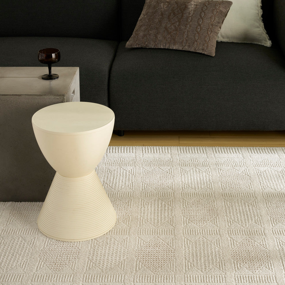 Nourison Nordic 8' x 10' Ivory Beige Modern Indoor Rug