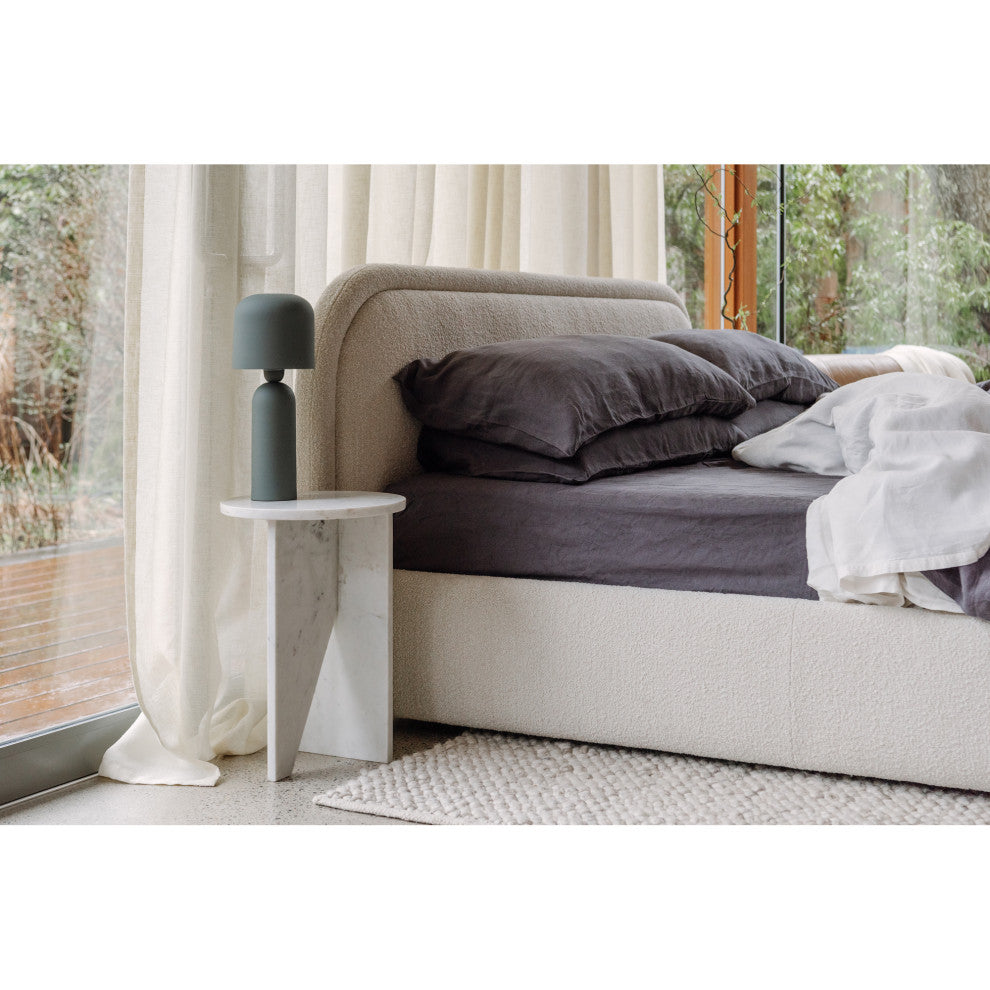 Grace Accent Table White