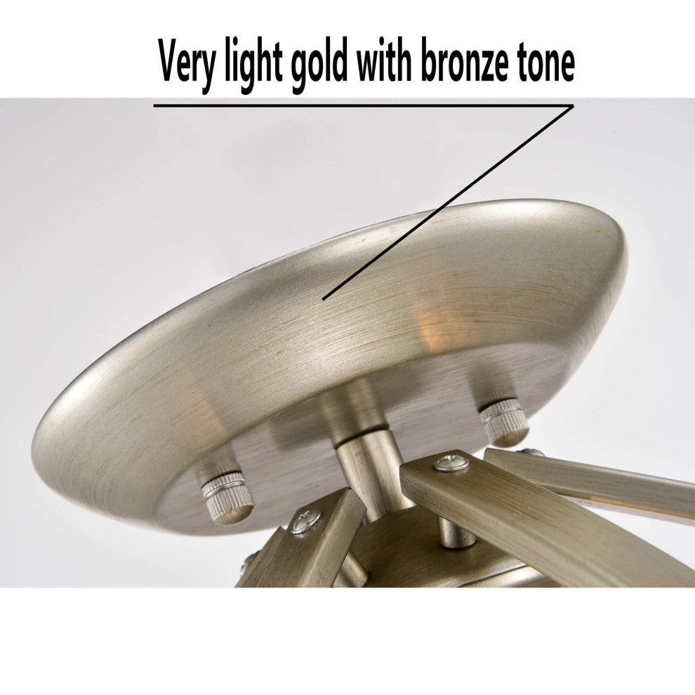 Emma Contemporary Sleek Curves Cradling Metal Flush Mount