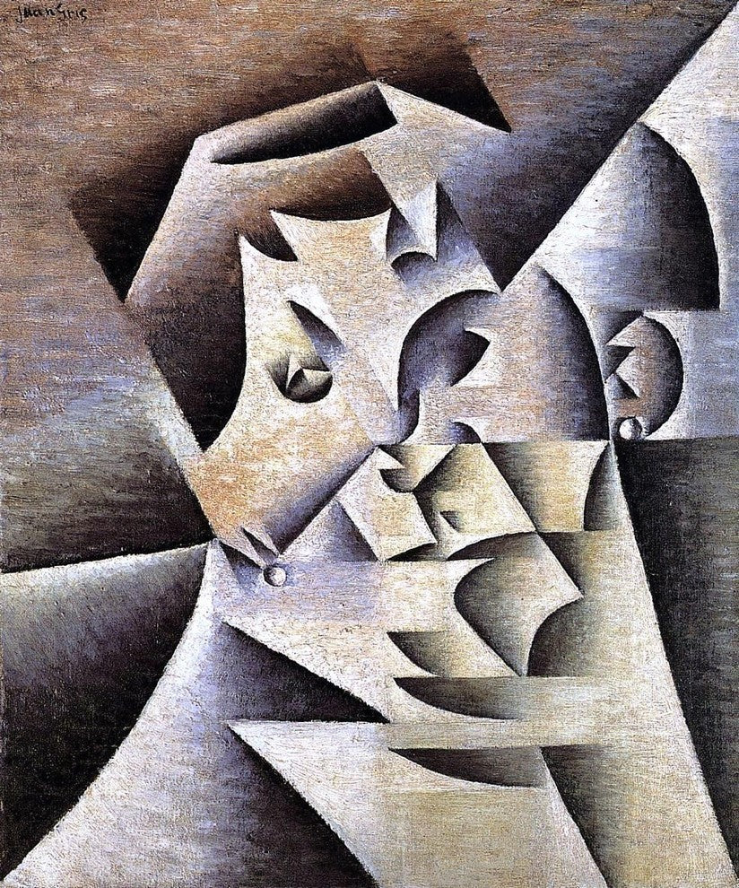 Juan Gris Portrait of the Artist's Mother - 20" x 25" Premium Canvas Print