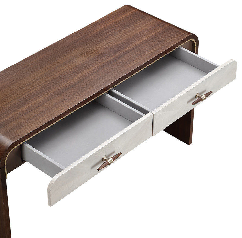 Houston Vanity Desk, Walnut