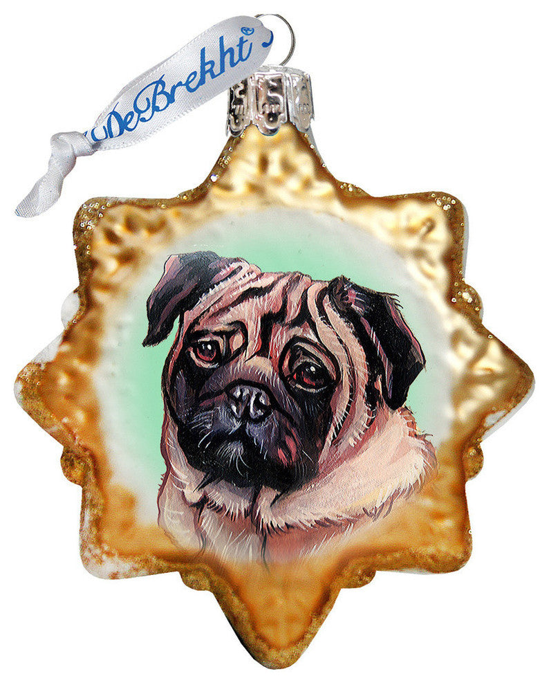 Cute Pug Ornament