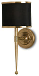 Mid-Century Modern Primo Wall Sconce 1L 1L-Light, Brass