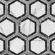 Marbilia Hex Agra with Biotech Porcelain Floor and Wall Tile