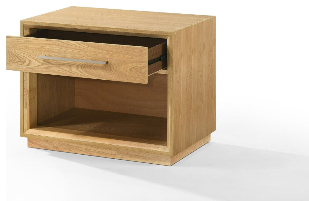 Nova Domus Santa Barbara Modern Natural Nightstand