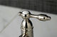 Kingston Brass Wall Mount Pot Filler Kitchen Faucet, Polished Nickel