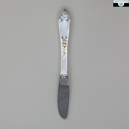Kirk Stieff Sterling Silver Lady Claire Butter Spreader, Hollow Handle