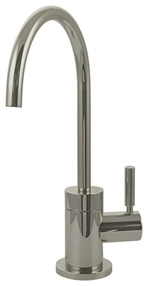 Premium Contemporary 10" Cold Water Dispenser In Satin Nickel