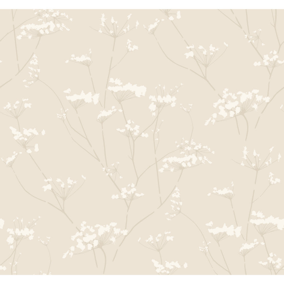 Cream Enchanted Wallpaper