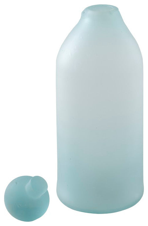 Frosted Glass Bottle, Small