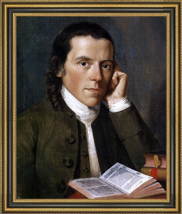 Gilbert Stuart Benjamin WaterhouseFramed Premium Canvas Print, 16"x20"