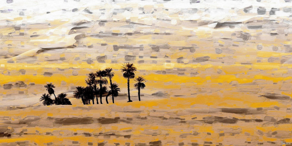 "Boujdour" Print on Canvas, 24"x12"