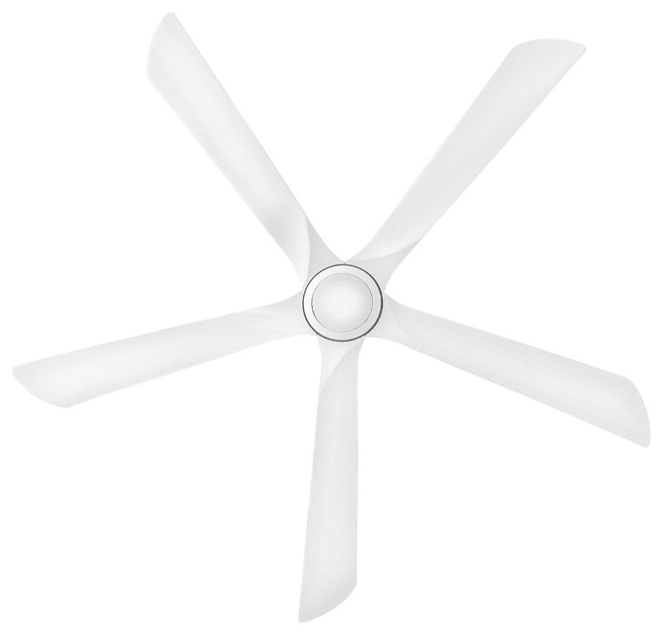 Hinkley Layton 58" Smart Fan, Matte White