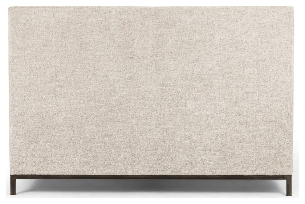 Newhall Bed-55"-Plushtone Linen-King