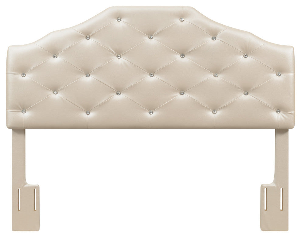 Dawson Queen Headboard Silver