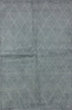 Berber Collection Oriental 5'x8' Moroccan Blue Wool Hand Knotted Area Rug