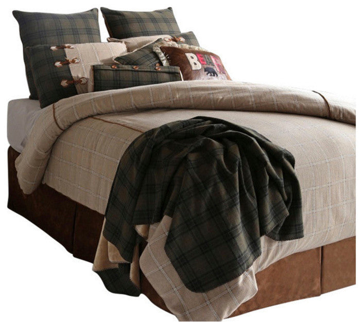 Cedar Hills Plaid Bedding Set, Queen