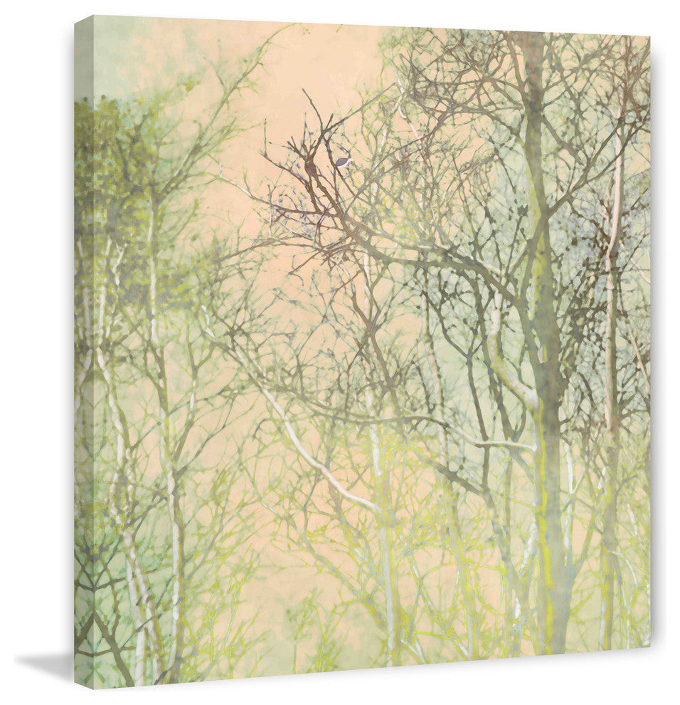 "Hibiki" Painting Print on Canvas by Aryai