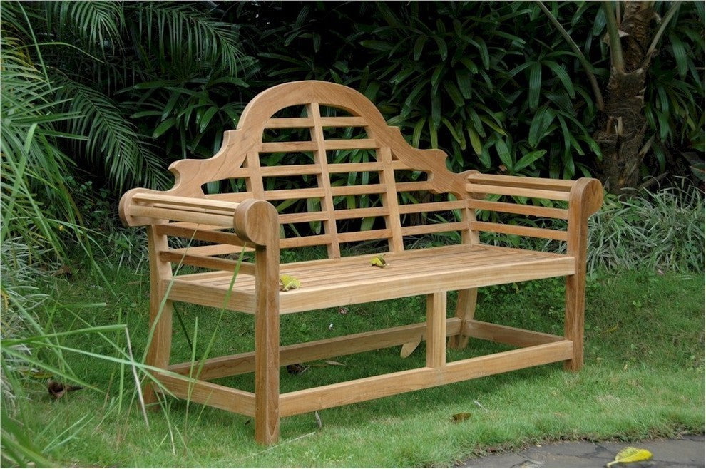 Anderson Teak BH-195 Marlborough 2-Seater Wooden Bench