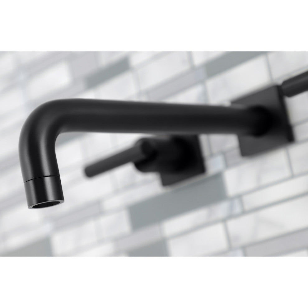 KS6020CML Wall Mount Tub Faucet, Matte Black