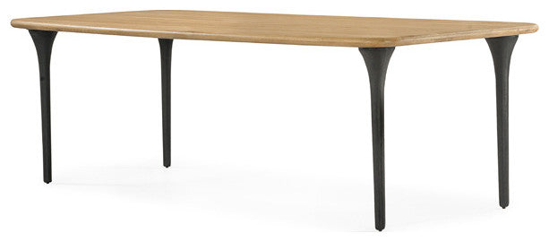 Etro Solid White Oak Dining Table - Natural